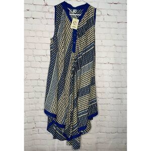 INDIA EMPORIUM Womens Tent Dress One‎ size Rayon Blue